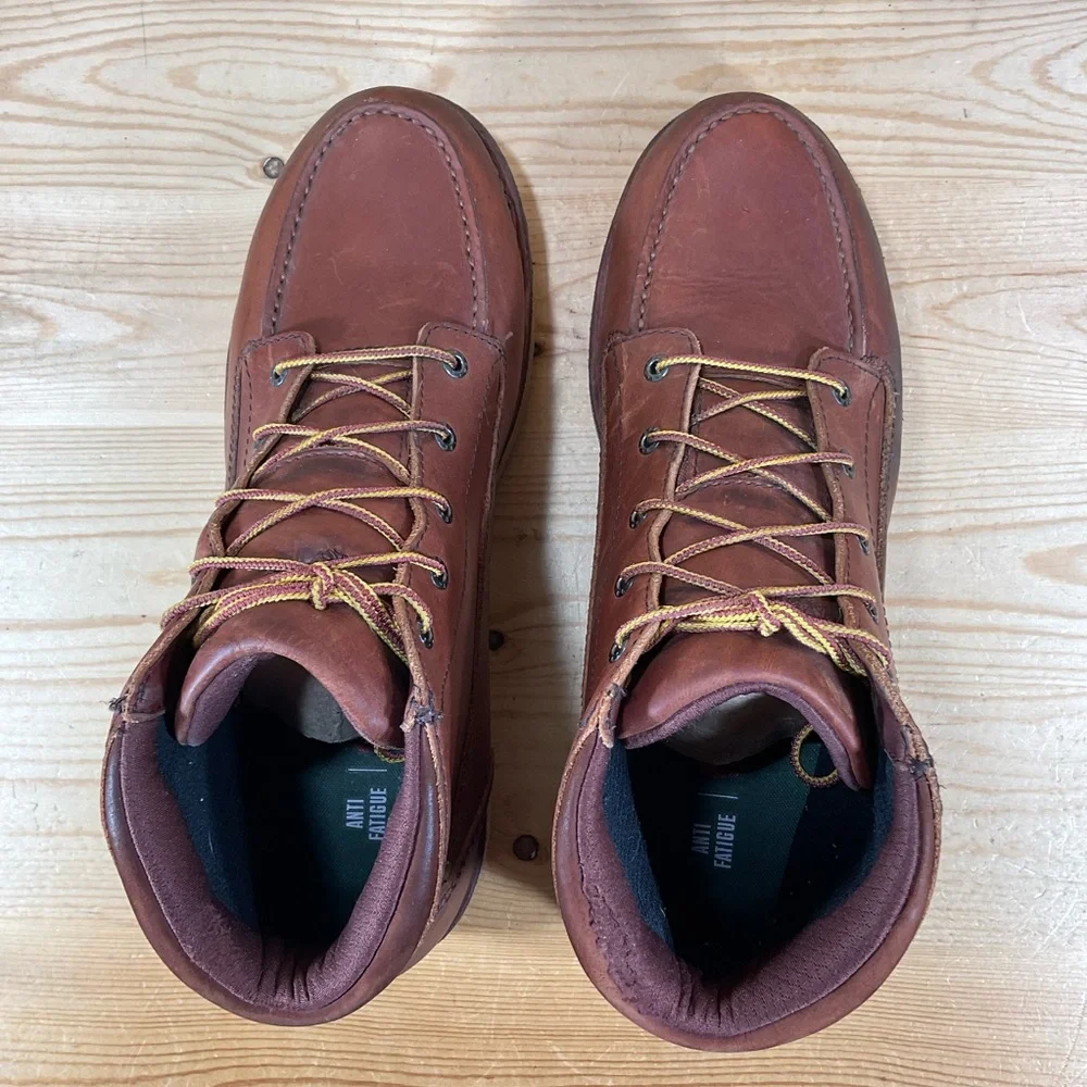 Red Wing Traction Tred Lite Waterproof Soft Toe Chukka Men’s 13 D Brown 1221